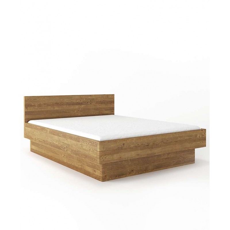 Łóżko drewniane z pojemnikiem Forte